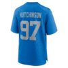 aidan hutchinson detroit lions nike alternate game jersey blue clowdercats fnx2g.jpg