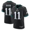 aj brown philadelphia eagles nike alternate game jersey black clowdercats mwn2k.jpg
