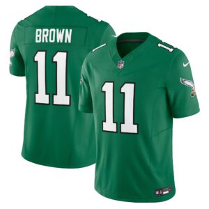 aj brown philadelphia eagles nike vapor fuse limited jersey kelly green clowdercats zlehu.jpg