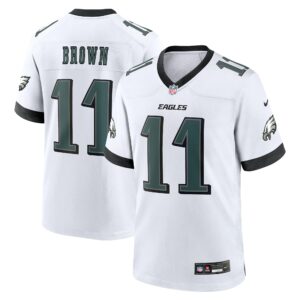 aj brown philadelphia eagles nike white game jersey white clowdercats prrpi.jpg