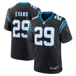 akayleb evans carolina panthers nike team game jersey black clowdercats 0gdek.jpg