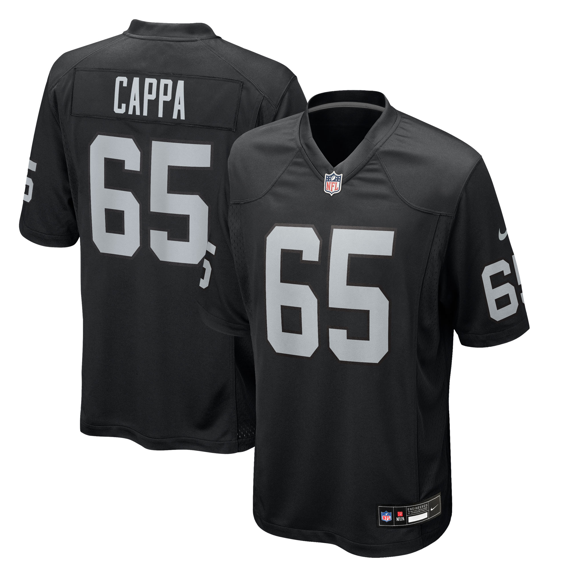 alex cappa las vegas raiders nike team game jersey black clowdercats d3b61.jpg