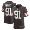 alex wright cleveland browns nike team game jersey brown clowdercats ykjs0.jpg