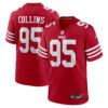 alfred collins san francisco 49ers nike team game jersey scarlet clowdercats nh1sa.jpg
