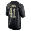alvin kamara new orleans saints nike fashion game jersey carbon black clowdercats w1dqb.jpg