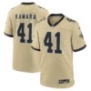alvin kamara new orleans saints nike gameday golds alternate game player jersey gold clowdercats rxtyi.jpg