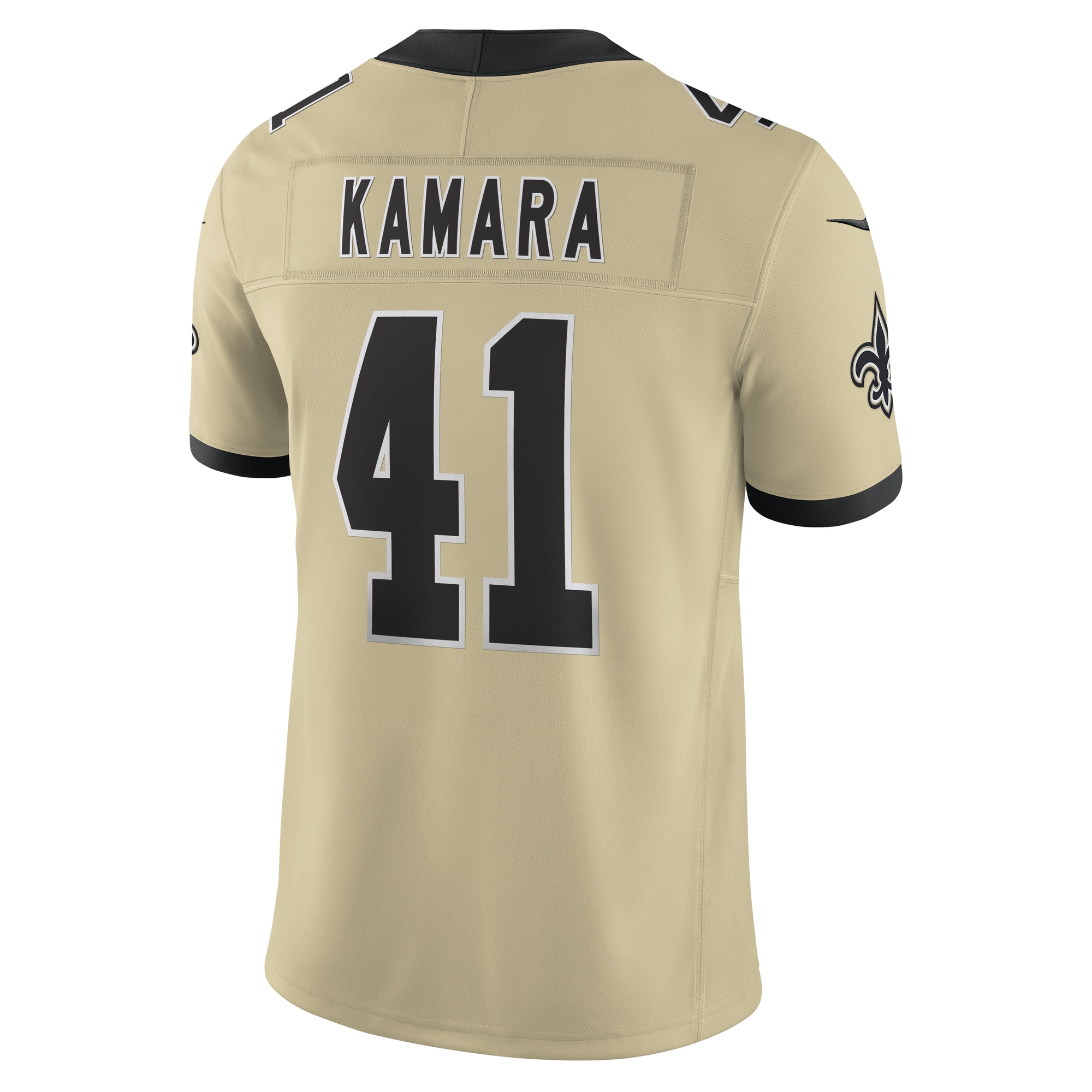 alvin kamara new orleans saints nike gameday golds alternate vapor fuse limited jersey gold clowdercats 9avzs.jpg