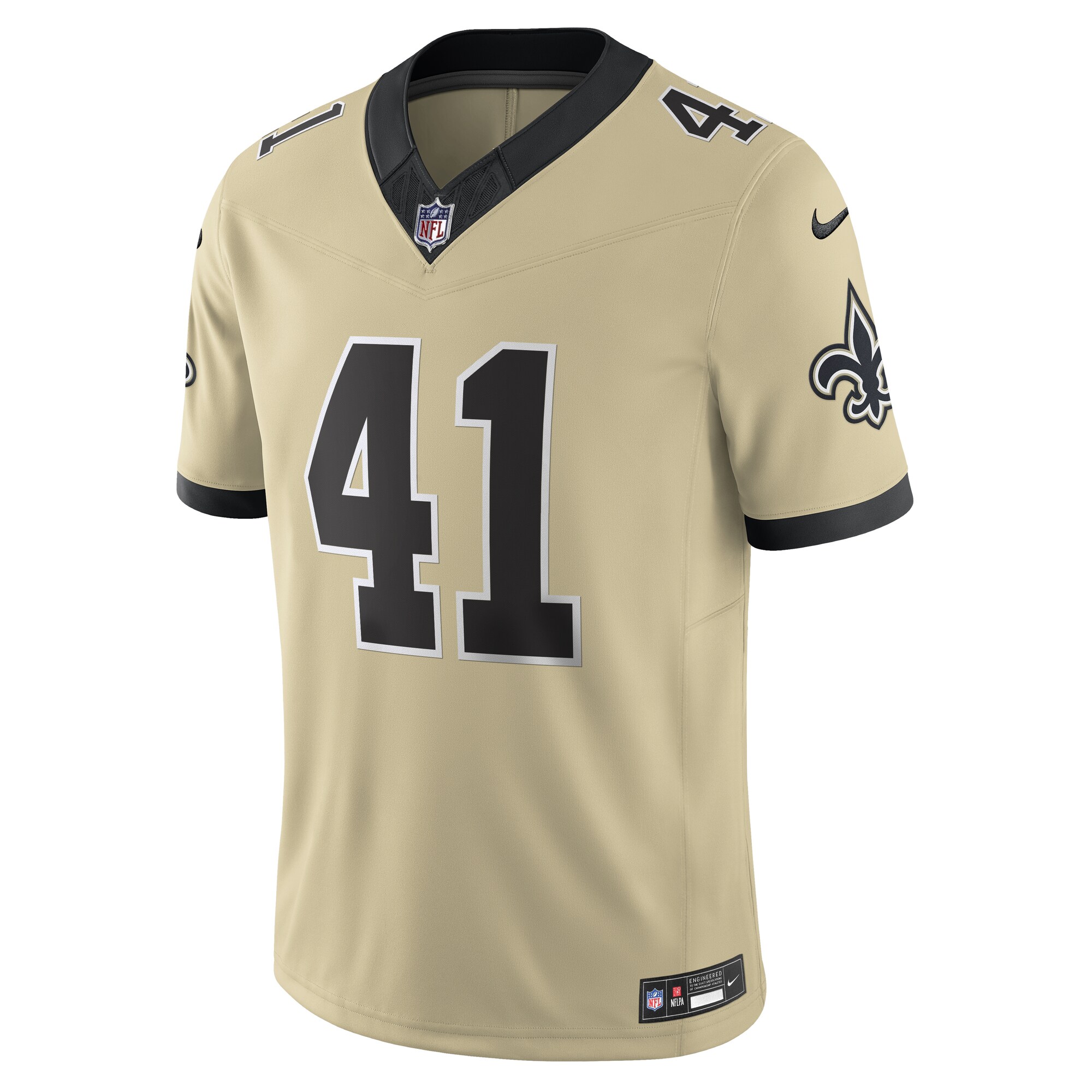 alvin kamara new orleans saints nike gameday golds alternate vapor fuse limited jersey gold clowdercats oiywx.jpg