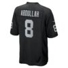 ameer abdullah las vegas raiders nike team game jersey black clowdercats mgxn7.jpg
