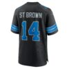 amon ra st brown detroit lions nike 2nd alternate game jersey black clowdercats 0cqot.jpg