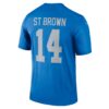 amon ra st brown detroit lions nike legend player performance top blue clowdercats eanbc.jpg