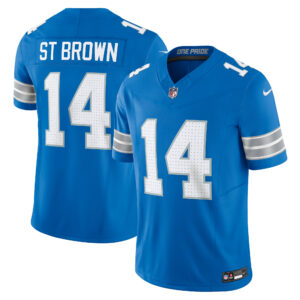 amon ra st brown detroit lions nike vapor fuse limited jersey blue clowdercats qfsw6.jpg