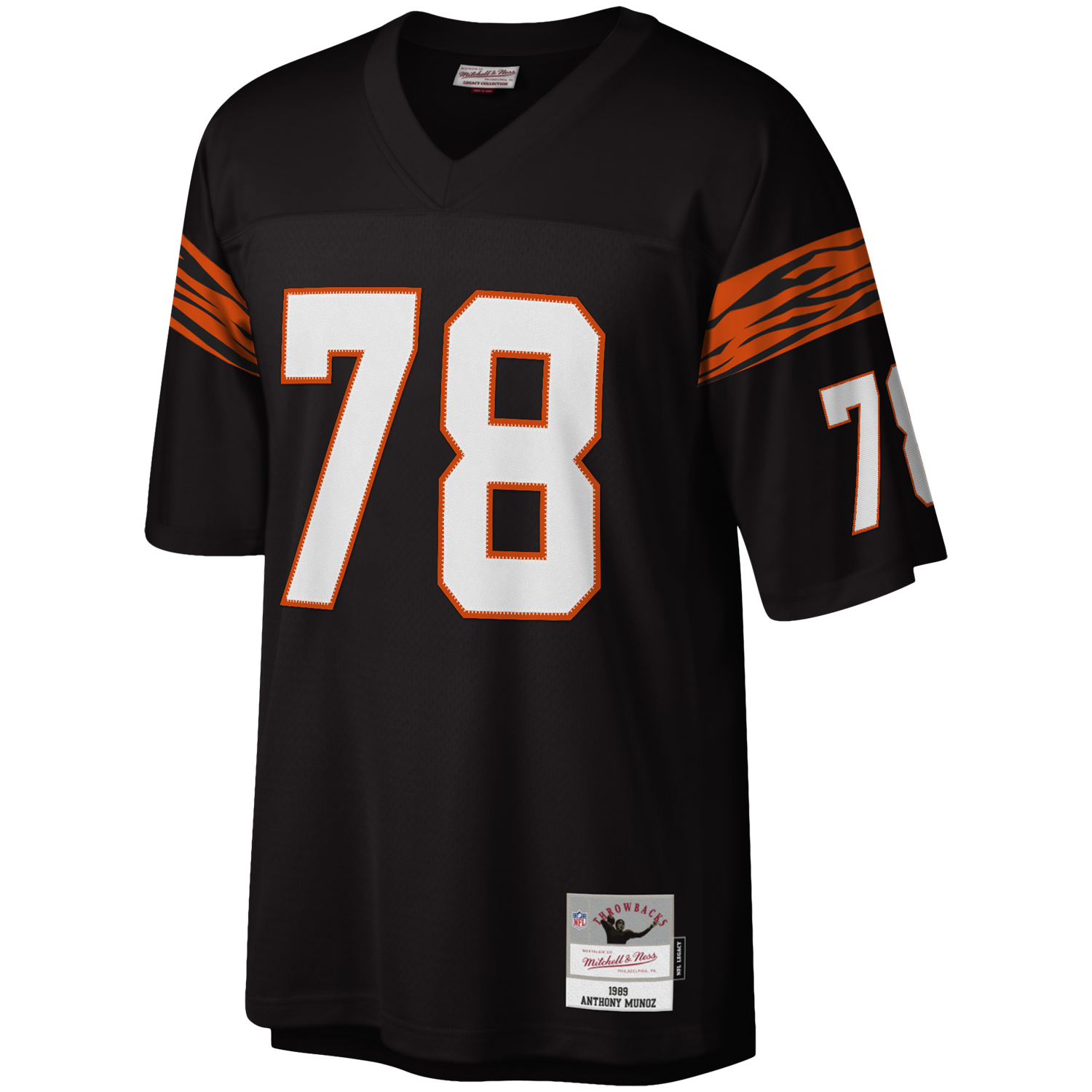 anthony muoz cincinnati bengals mitchell ness legacy replica jersey black clowdercats vy83j.jpg