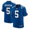 anthony richardson indianapolis colts nike indiana nights alternate game jersey royal clowdercats pticf.jpg