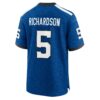 anthony richardson indianapolis colts nike indiana nights alternate game jersey royal clowdercats z66pn.jpg