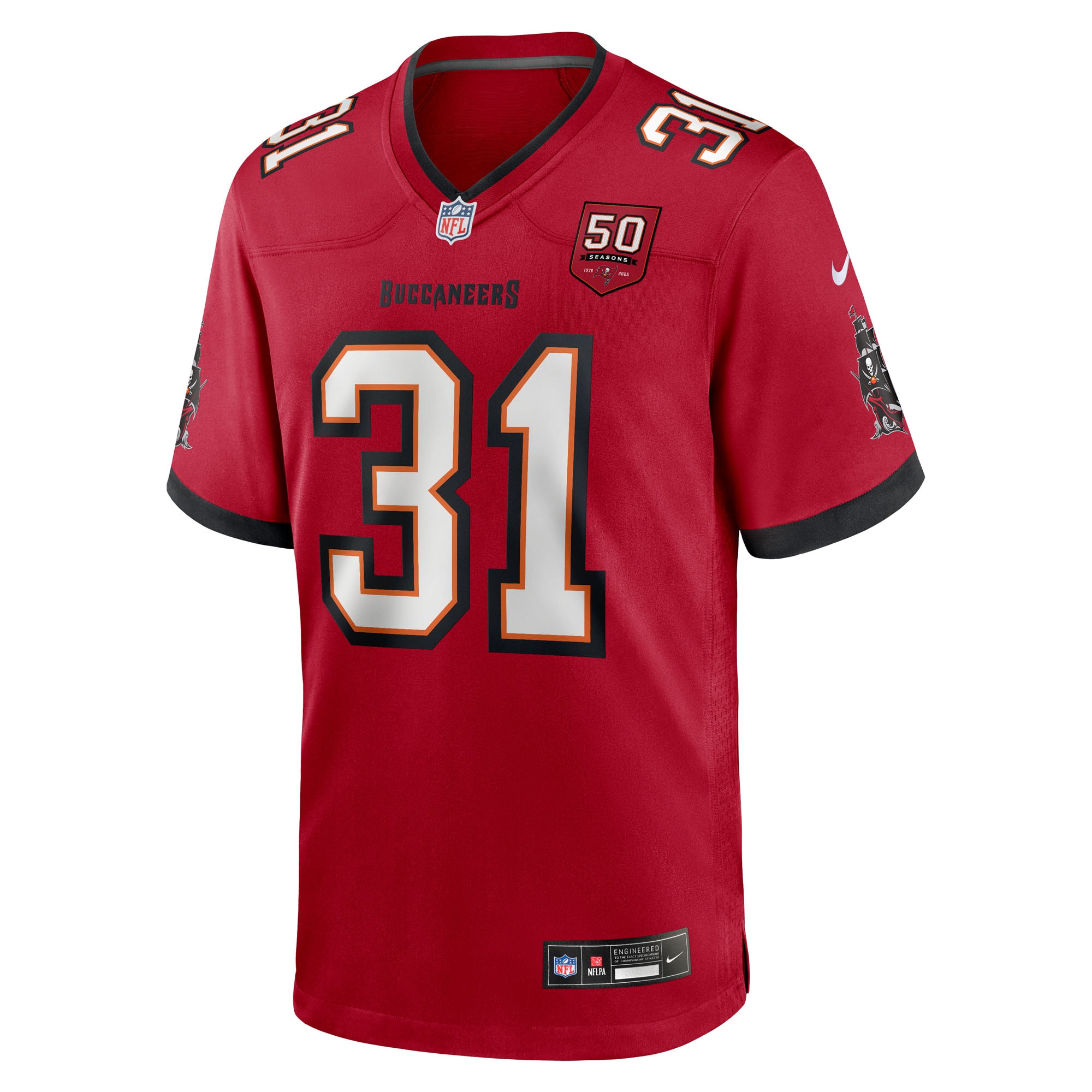 antoine winfield jr tampa bay buccaneers nike 50th season team game jersey red clowdercats cyu6m.jpg