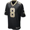 archie manning new orleans saints nike game retired player jersey black clowdercats arozp.jpg