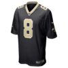 archie manning new orleans saints nike retired player game jersey black clowdercats m4upy.jpg