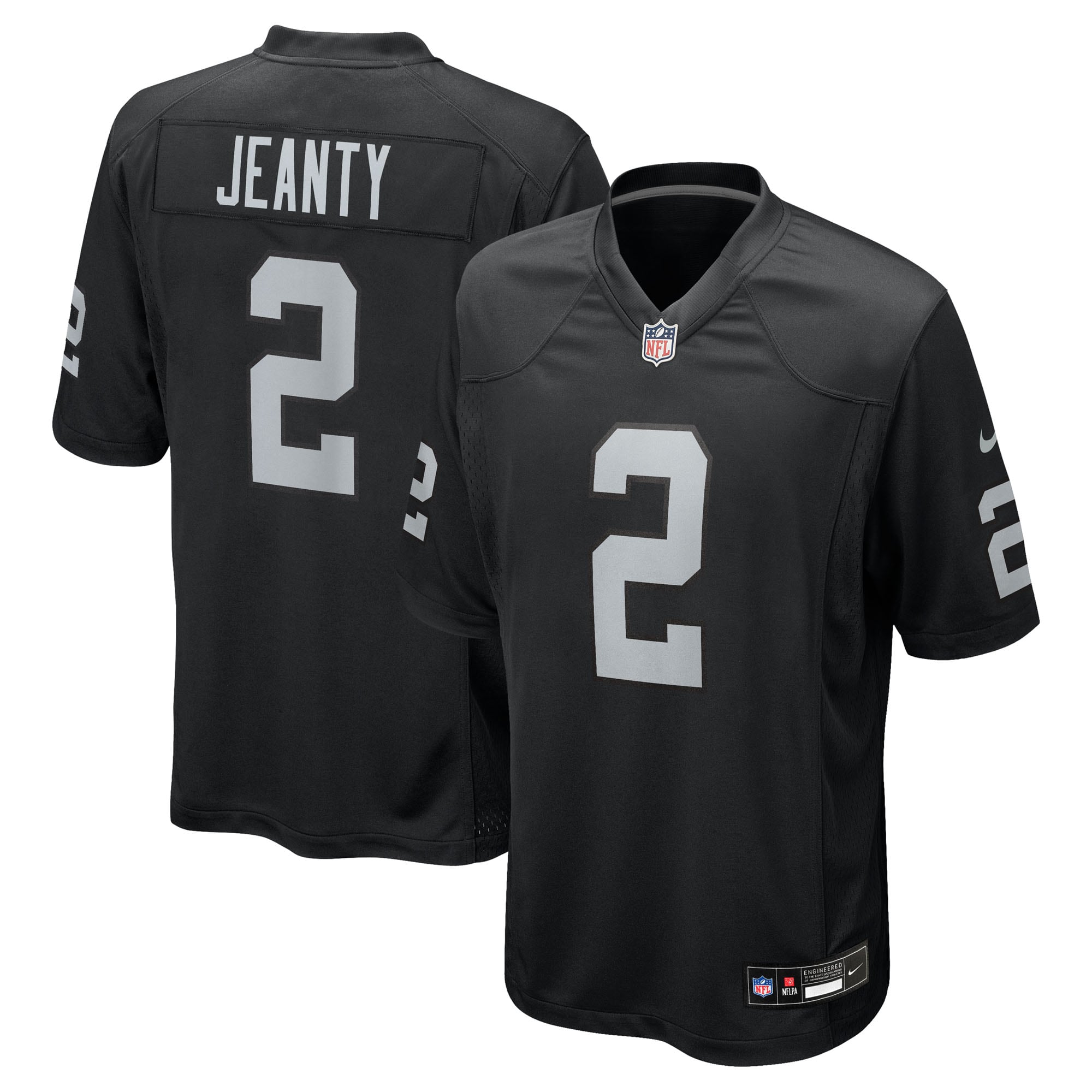 ashton jeanty las vegas raiders nike 2025 nfl draft first round pick game jersey black clowdercats pqabj.jpg