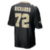 asim richards new orleans saints nike team game jersey black clowdercats boxjf.jpg