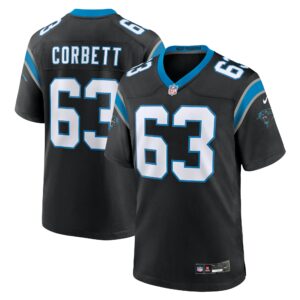 austin corbett carolina panthers nike team game jersey black clowdercats uaewd.jpg