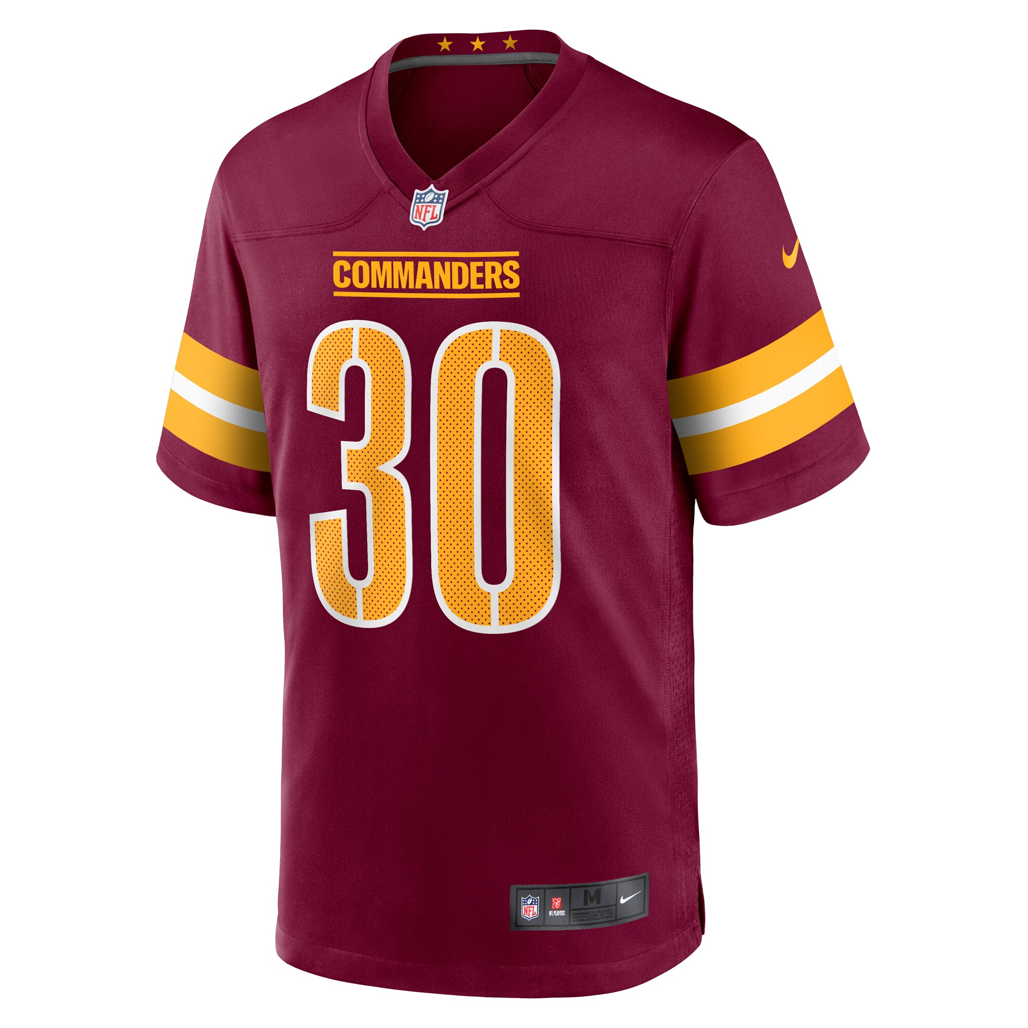austin ekeler washington commanders nike game jersey burgundy clowdercats tnyhh.jpg