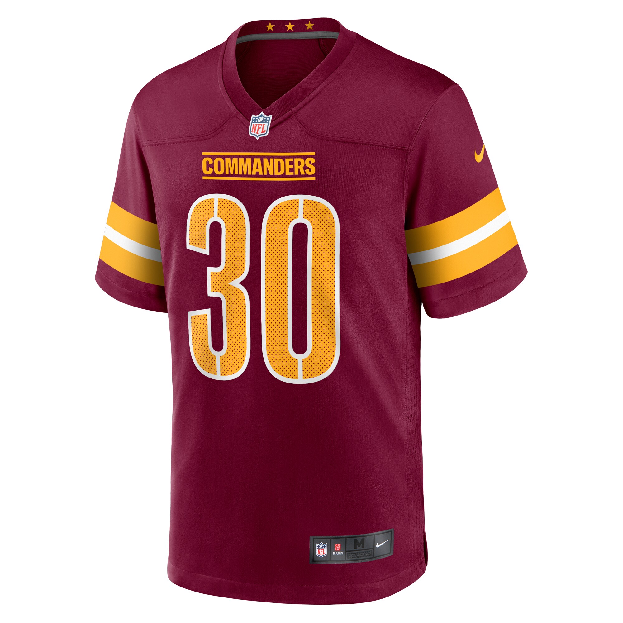 austin ekeler washington commanders nike game player jersey burgundy clowdercats oxm3x.jpg