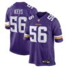 austin keys minnesota vikings nike team game jersey purple clowdercats ro4uo.jpg