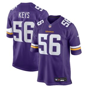 austin keys minnesota vikings nike team game jersey purple clowdercats ro4uo.jpg