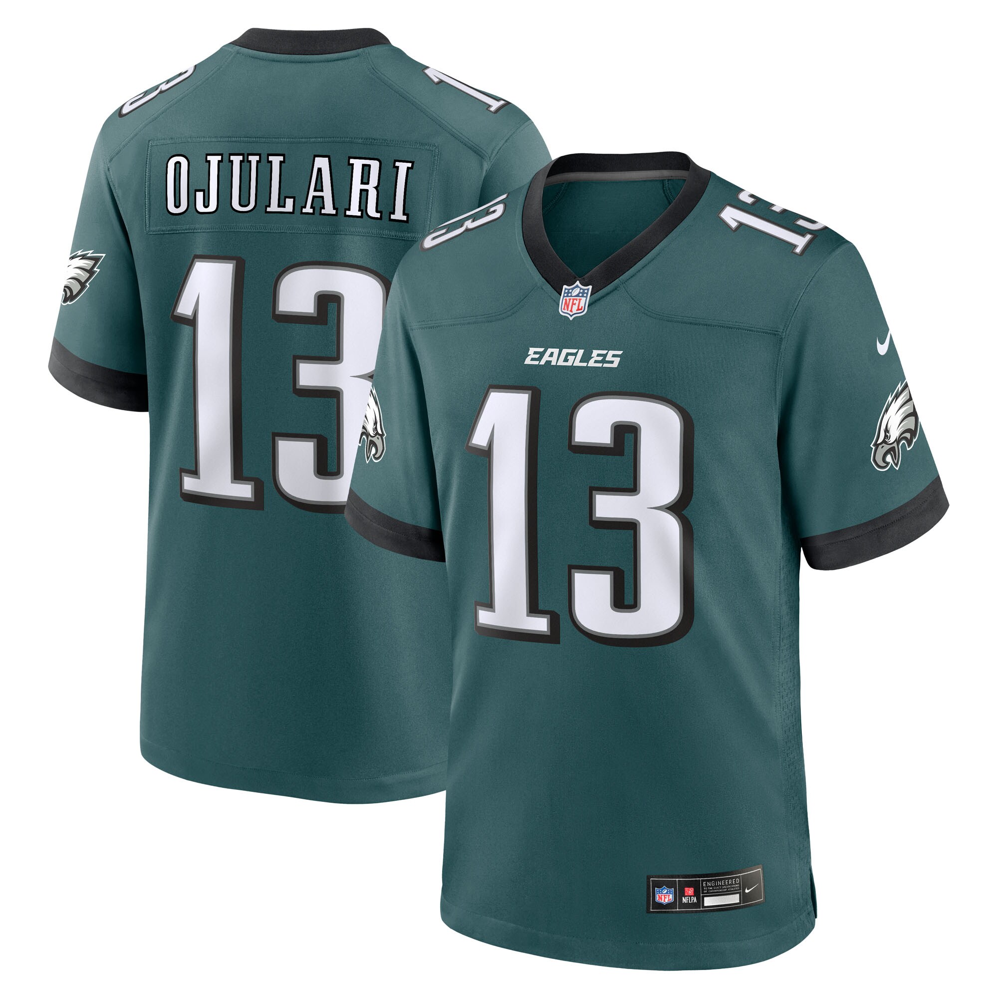 azeez ojulari philadelphia eagles nike team game jersey midnight green clowdercats jrf6j.jpg