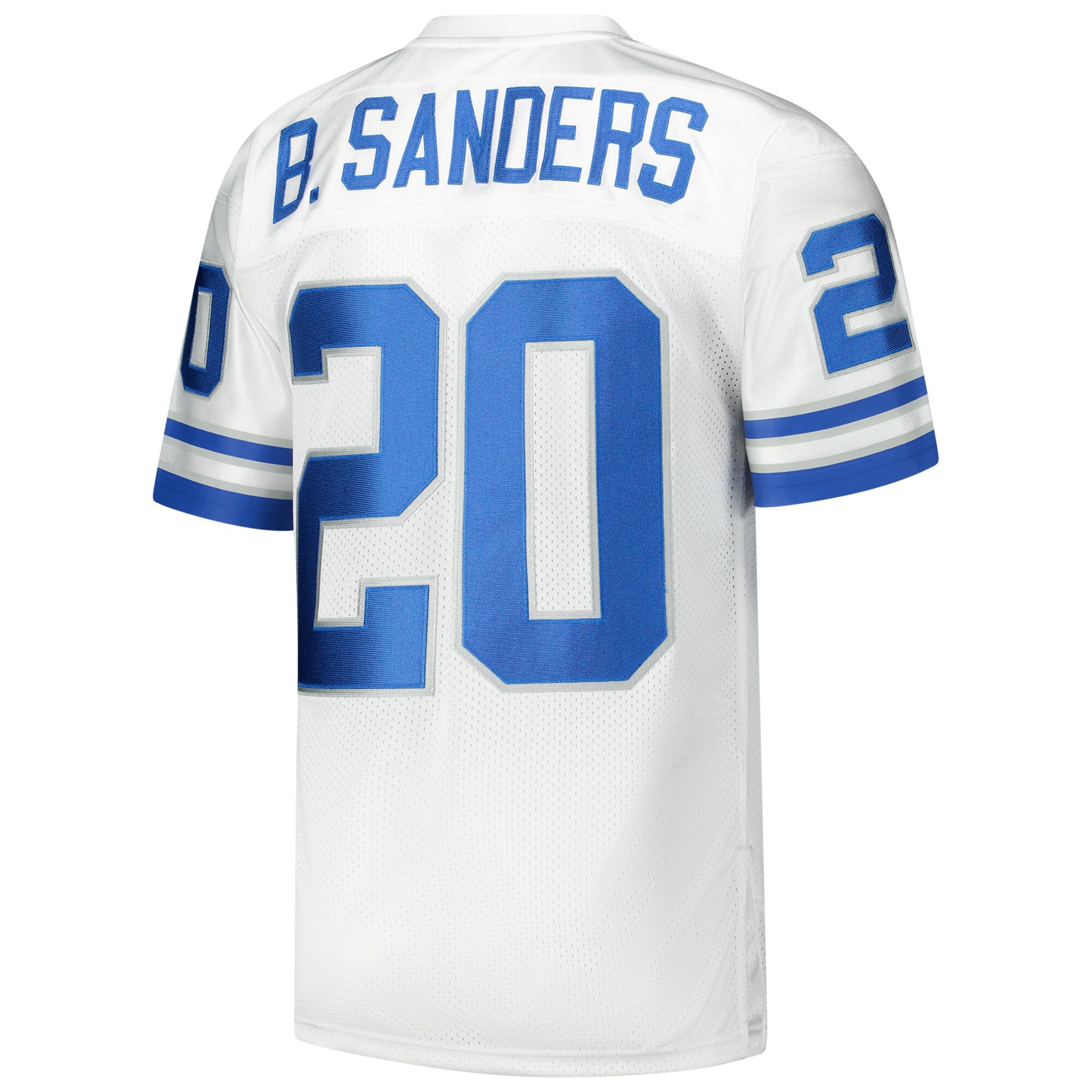 barry sanders detroit lions 1994 mitchell ness authentic throwback retired player jersey white clowdercats awyr9.jpg