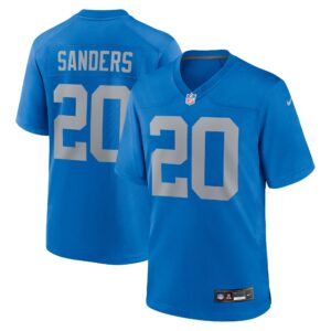 barry sanders detroit lions nike alternate game jersey blue clowdercats oi0bl.jpg
