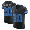 barry sanders detroit lions nike alternate vapor fuse elite jersey black clowdercats l76rf.png