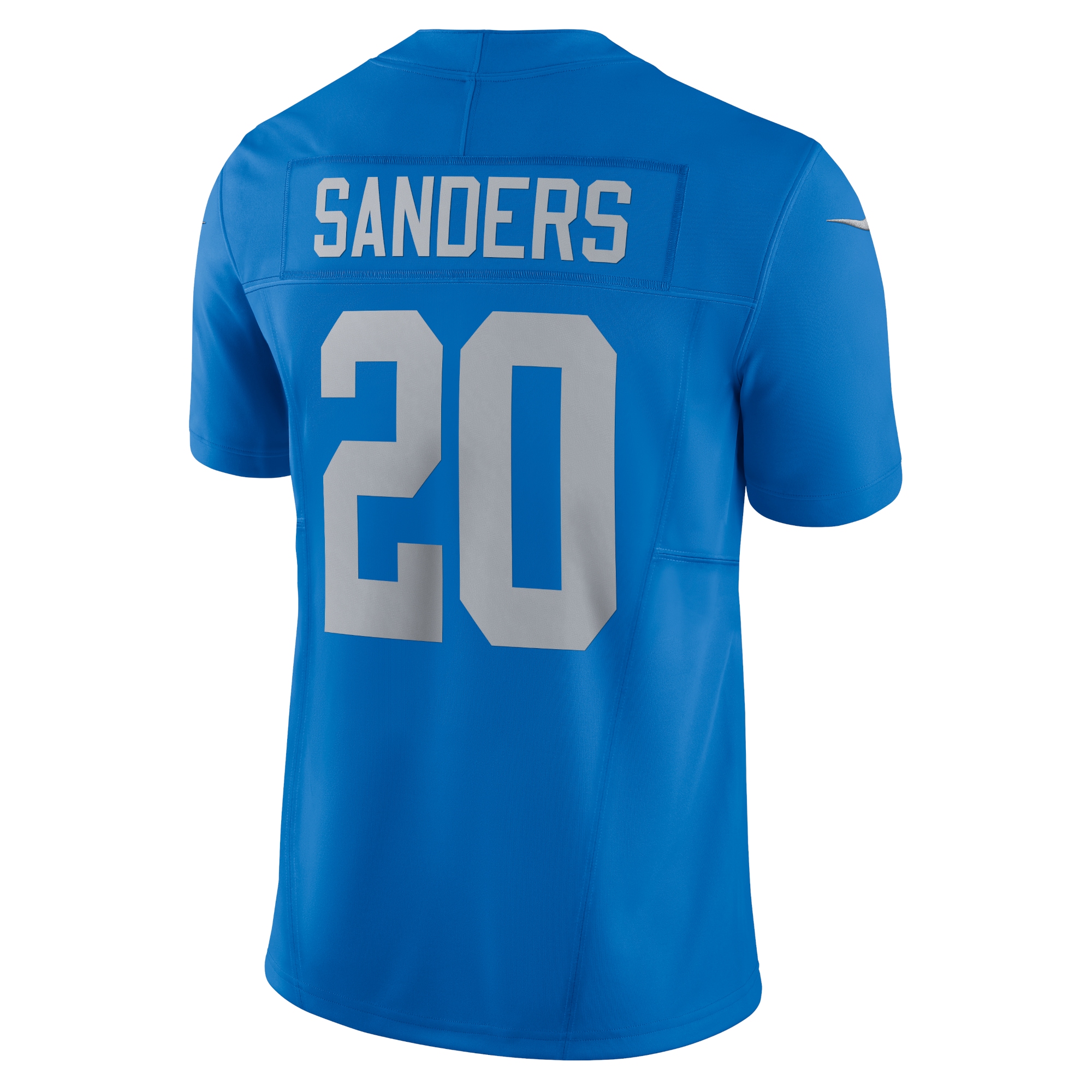 barry sanders detroit lions nike vapor fuse alternate limited jersey blue clowdercats b5yvb.jpg
