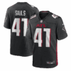 ben sauls atlanta falcons nike team game jersey black clowdercats gdjgr.png