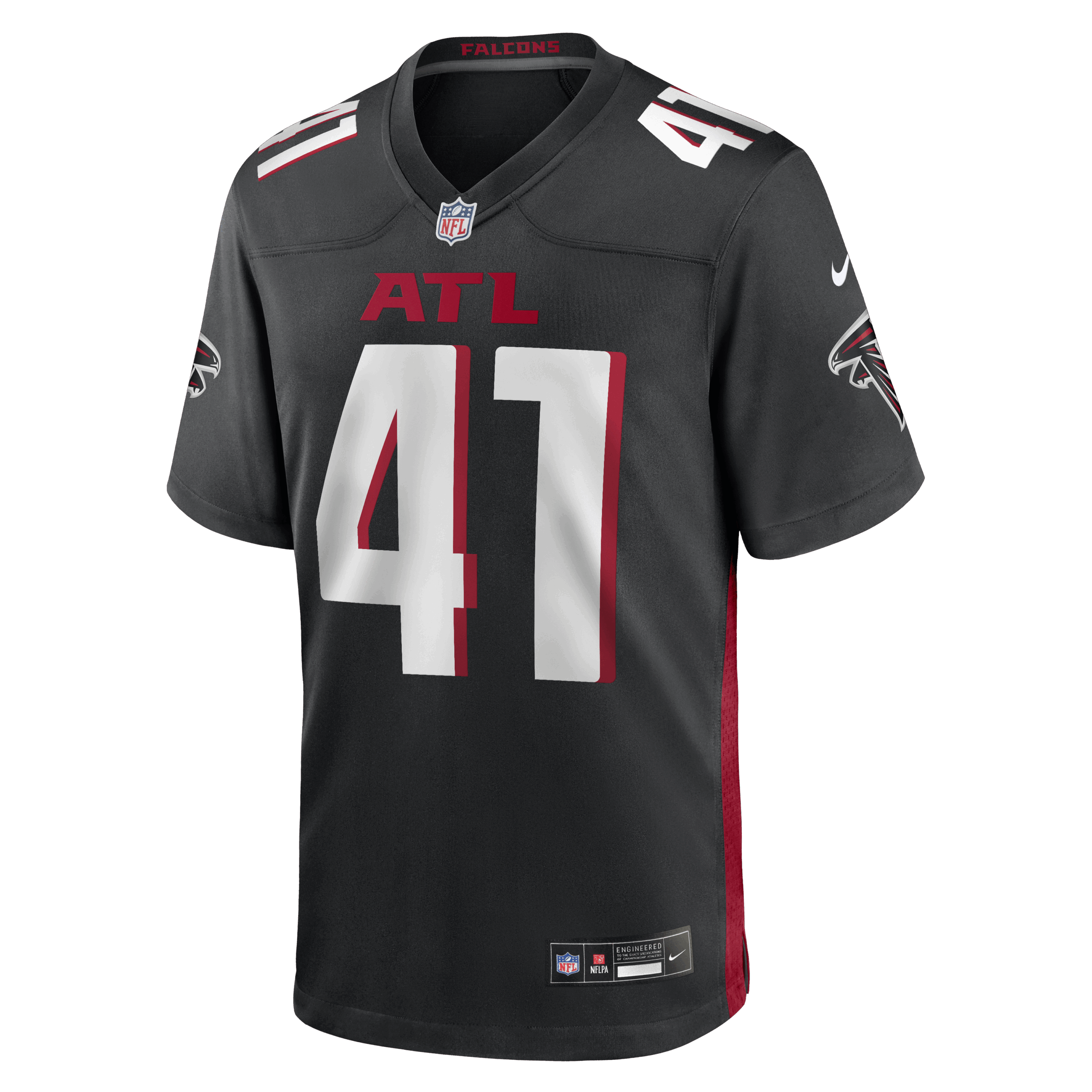 ben sauls atlanta falcons nike team game jersey black clowdercats xdxoi.png