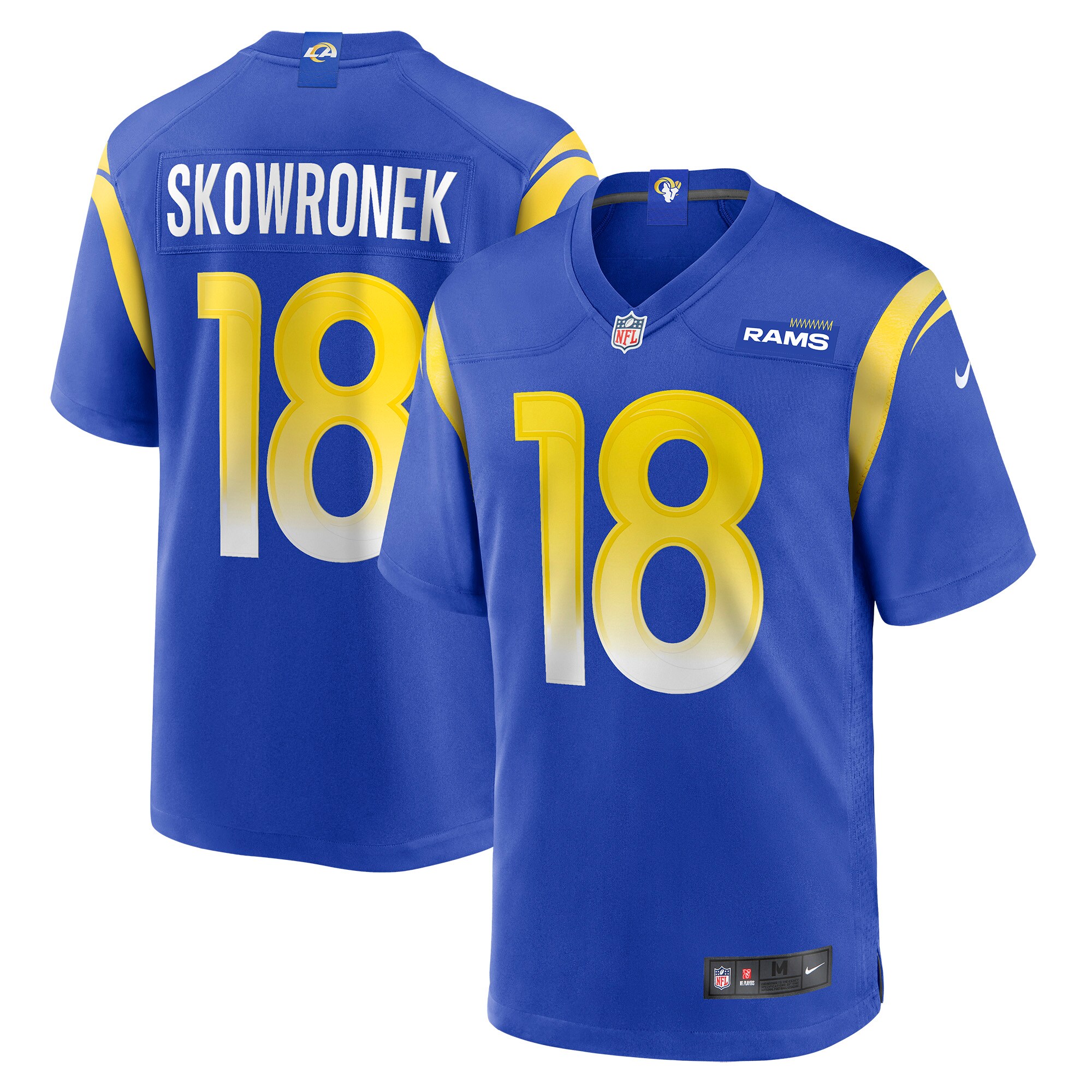 ben skowronek los angeles rams nike game jersey royal clowdercats bpm0e.jpg