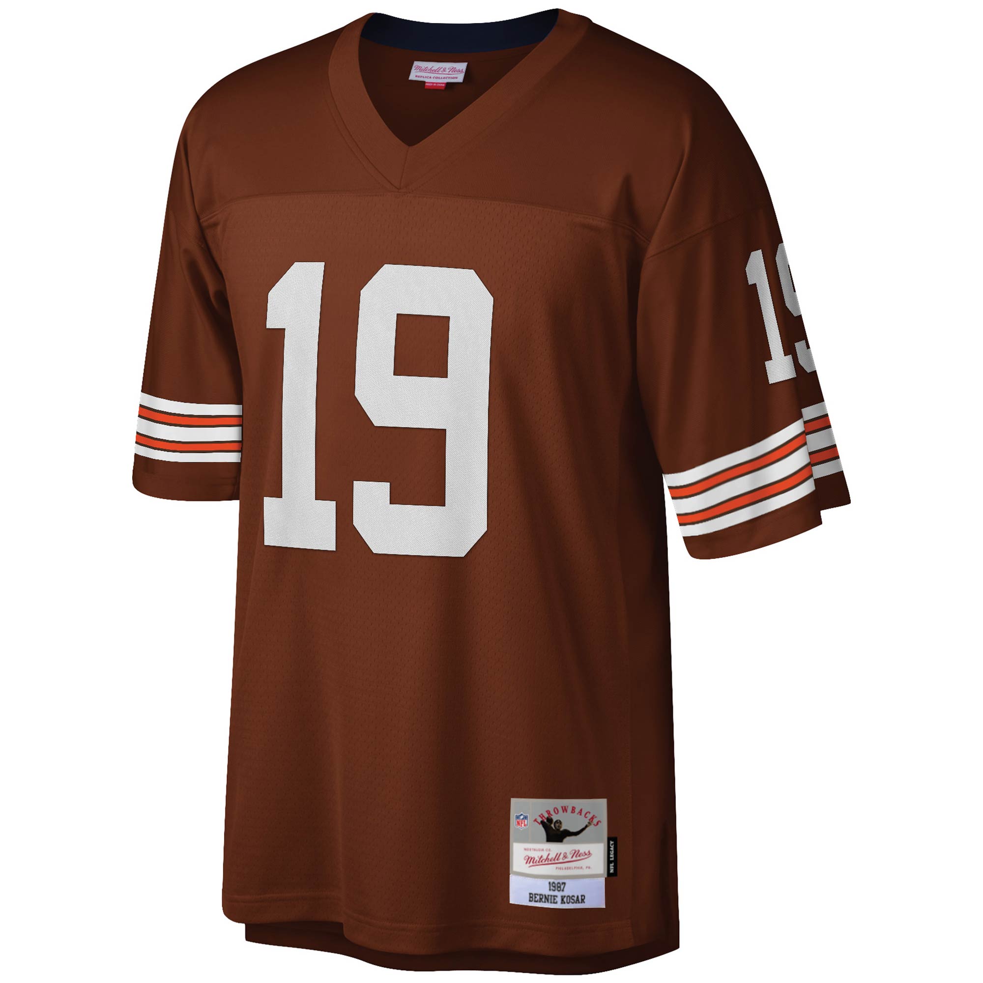 bernie kosar cleveland browns mitchell ness legacy replica jersey brown clowdercats mcuaa.jpg