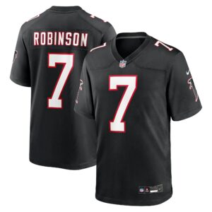 bijan robinson atlanta falcons nike throwback game jersey black clowdercats k6qum.jpg