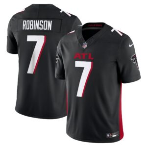bijan robinson atlanta falcons nike vapor fuse limited jersey black clowdercats sk37i.jpg