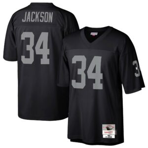 bo jackson las vegas raiders mitchell ness legacy replica jersey black clowdercats 0ntcf.jpg