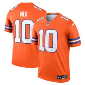 bo nix denver broncos nike legend player performance top orange clowdercats ewbqm.jpg