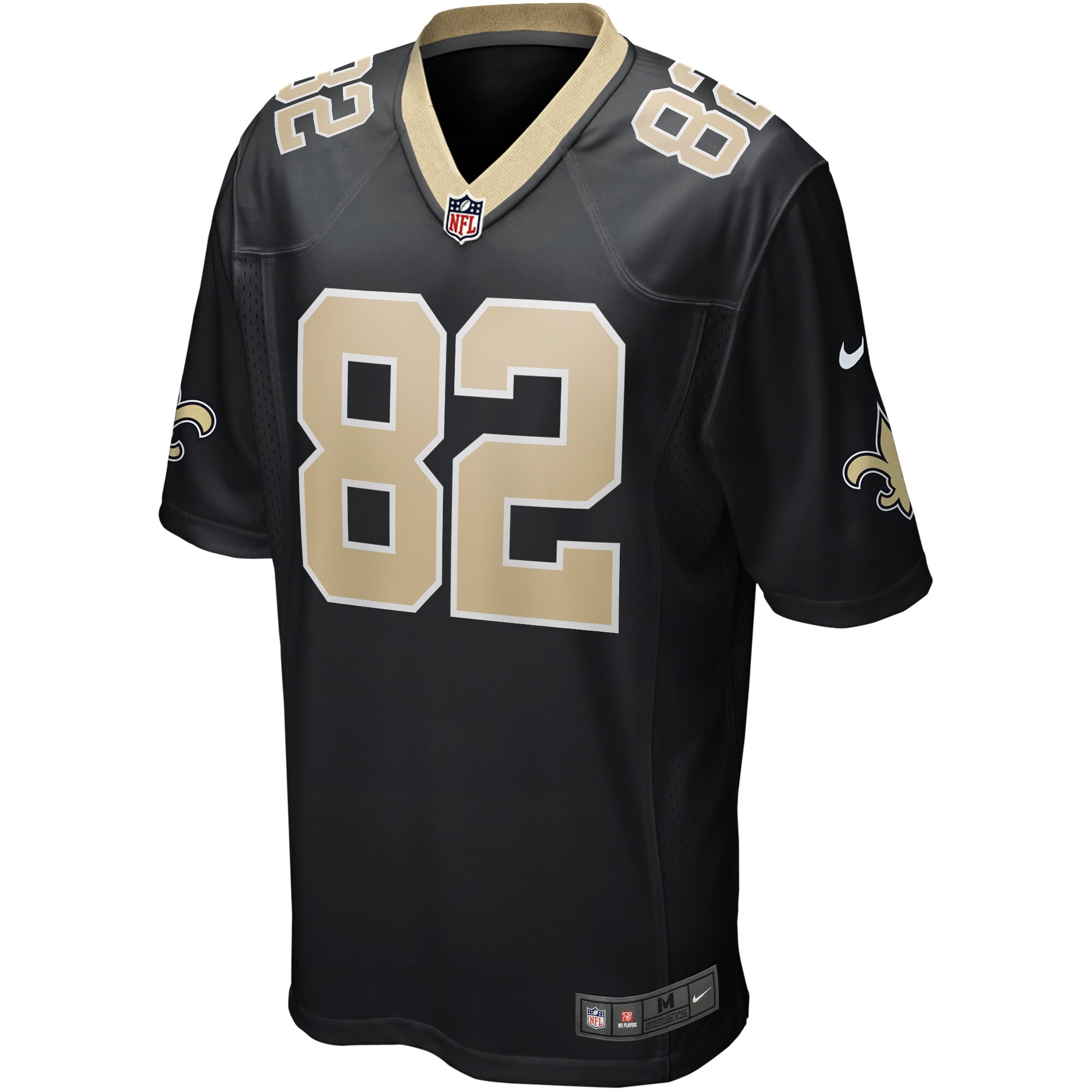 bob pollard new orleans saints nike game retired player jersey black clowdercats 9xsst.jpg