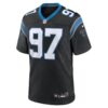bobby brown carolina panthers nike team game jersey black clowdercats yhiyh.jpg