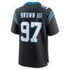 bobby brown iii carolina panthers nike team game jersey black clowdercats rqwaw.jpg