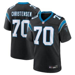 brady christensen carolina panthers nike team game jersey black clowdercats zhvf9.jpg