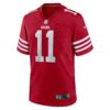 brandon aiyuk san francisco 49ers nike game player jersey scarlet clowdercats g2pw1.jpg