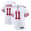 brandon aiyuk san francisco 49ers nike player game jersey white clowdercats uwqm8.jpg