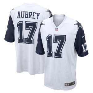 brandon aubrey dallas cowboys nike alternate game team jersey white clowdercats j3tjx.jpg
