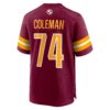 brandon coleman washington commanders nike game jersey burgundy clowdercats rxgkx.jpg